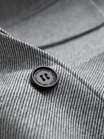 Ombre Between-Seasons Coat 'OM-COWC-0108' in Grey