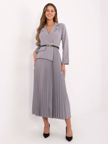 Madnezz House Kleid in Grau: Vorderseite