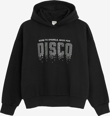 juoda Cool Club Megztinis be užsegimo: priekis