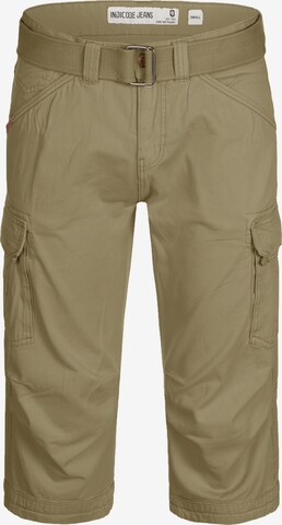 INDICODE JEANS Shorts 'Nicolas' in Beige: predná strana