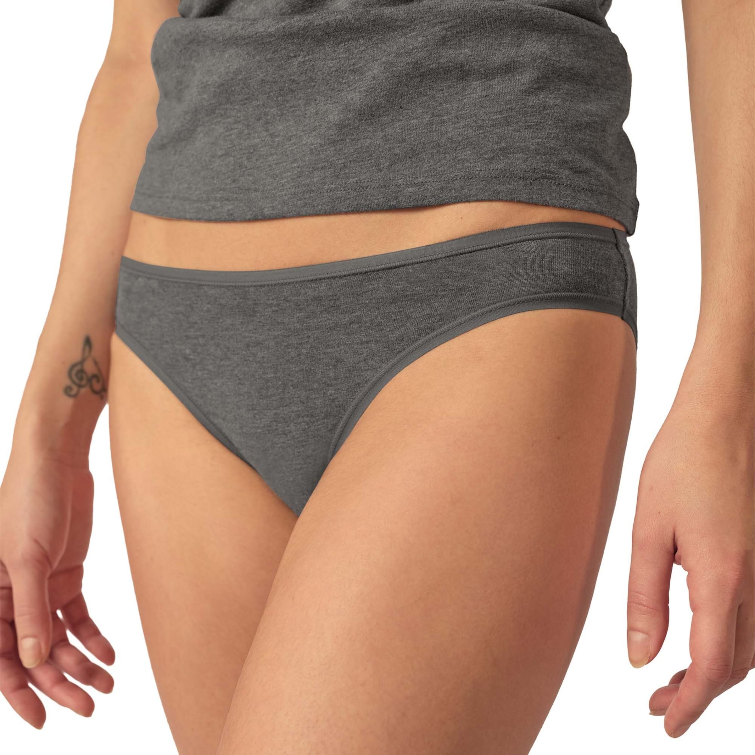 Slip di Skiny in grigio: frontale
