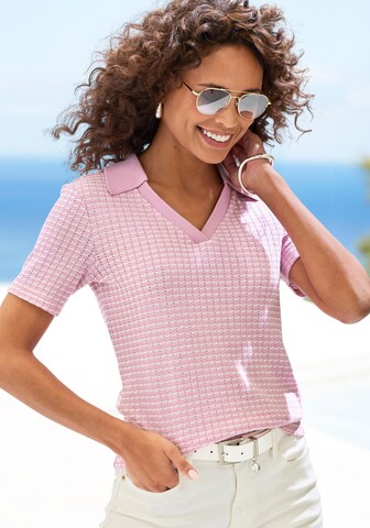 VIVANCE Poloshirt in Pink
