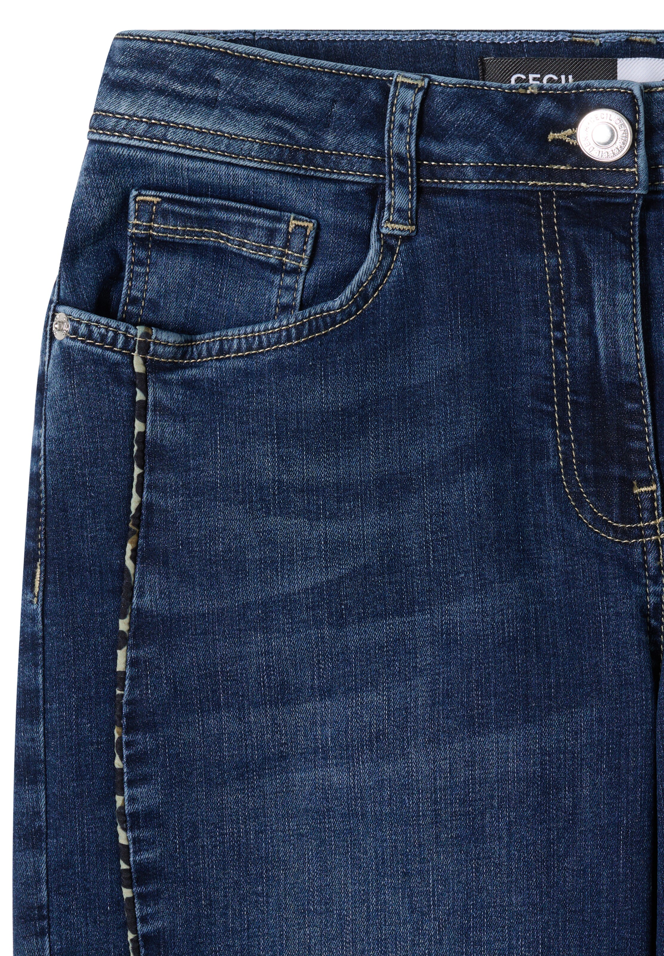 STREET ONE Loose fit Jeans 'Neele' in Blue