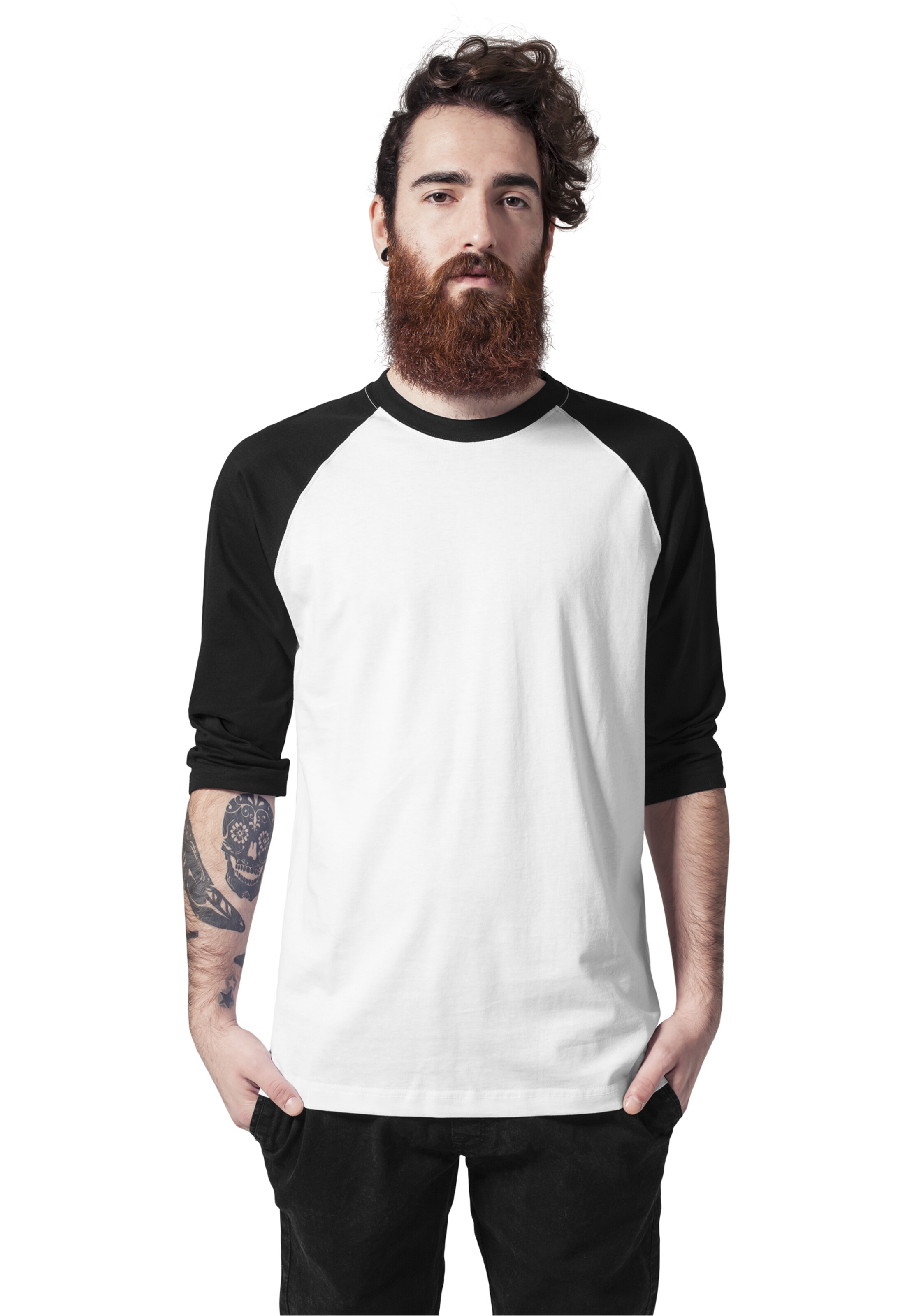 Urban Classics Μπλουζάκι σε λευκό: μπροστά