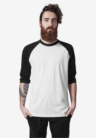 T-Shirt Urban Classics en blanc : devant