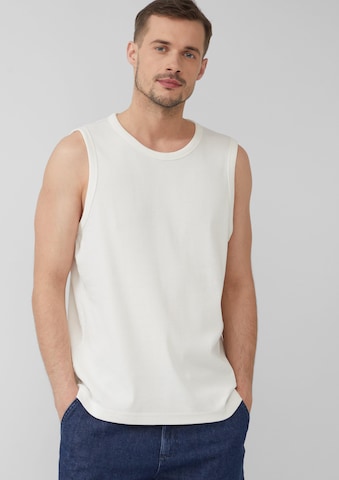 T-Shirt s.Oliver en blanc : devant