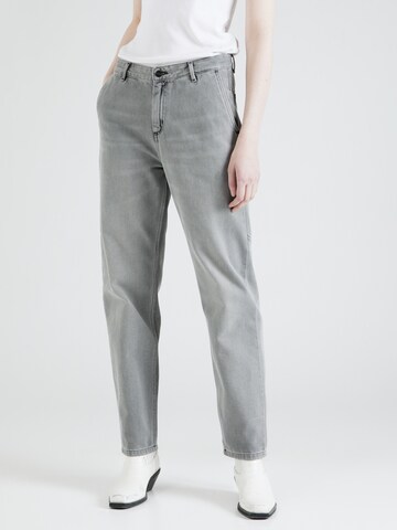 Carhartt WIP Regular Jeans 'Pierce' in Zwart: voorkant