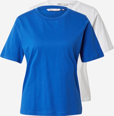 Marškinėliai 'ONLONLY' iš ONLY, spalva – mėlyna / balta, Prekių apžvalga