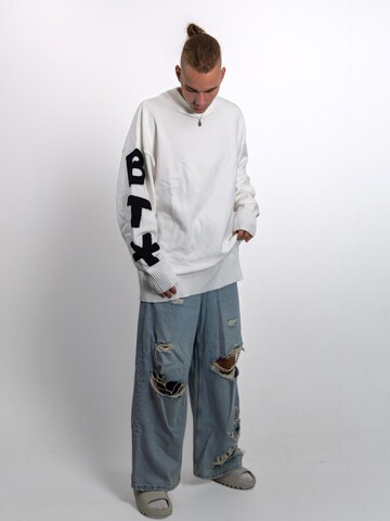 Pull-over BTY en blanc
