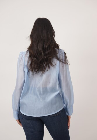 Elara Blouse in Blauw