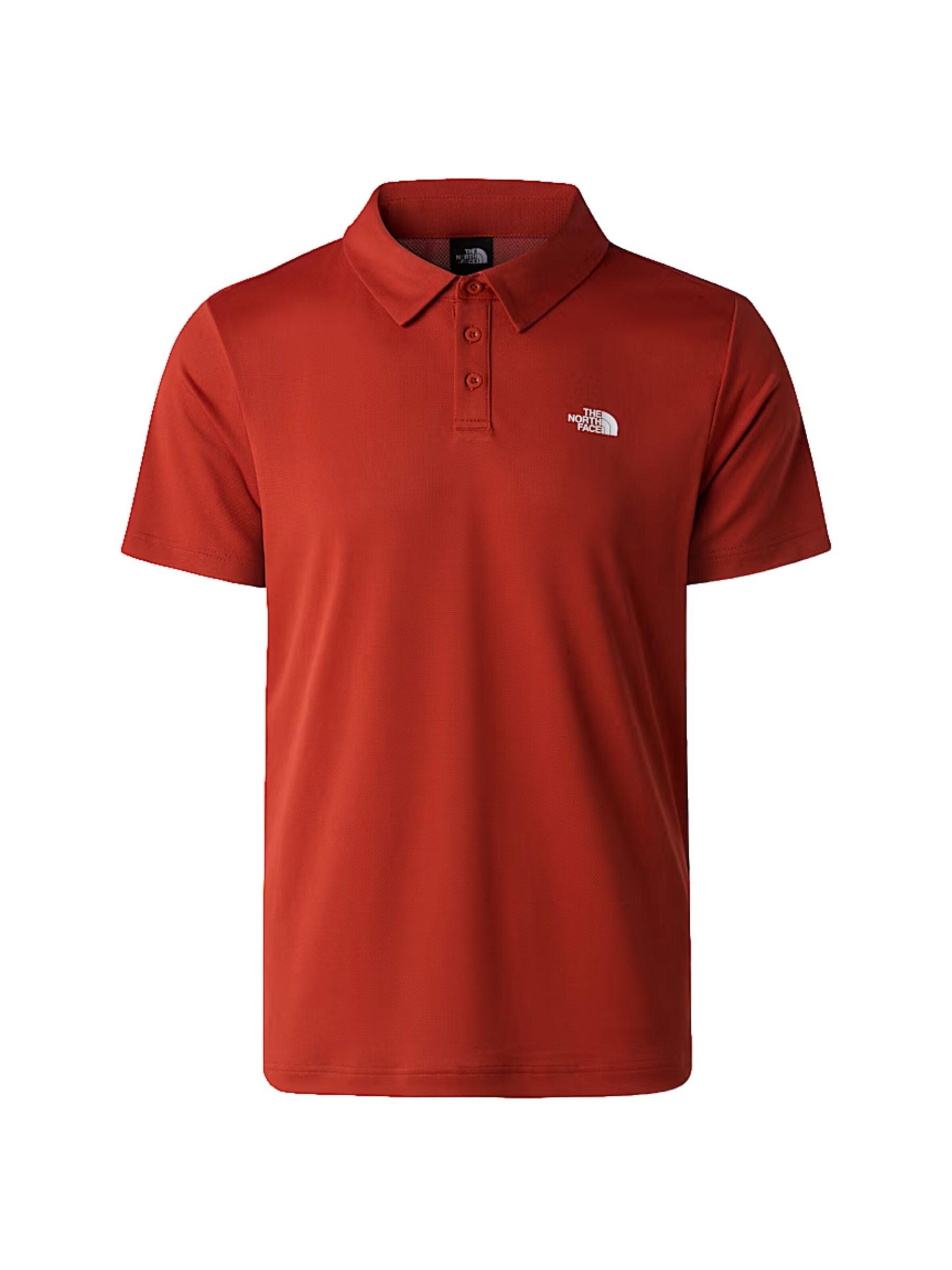 THE NORTH FACE Shirt 'M TANKEN POLO' in Red: front