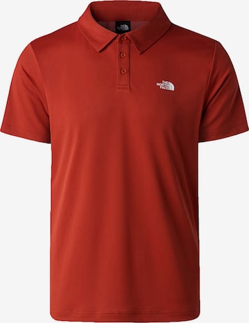 THE NORTH FACE Shirt 'M TANKEN POLO' in Red: front