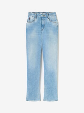 Le Temps Des Cerises Wide Leg Jeans in Blau: Vorderseite