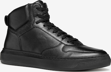 Baskets hautes GEOX en noir : devant