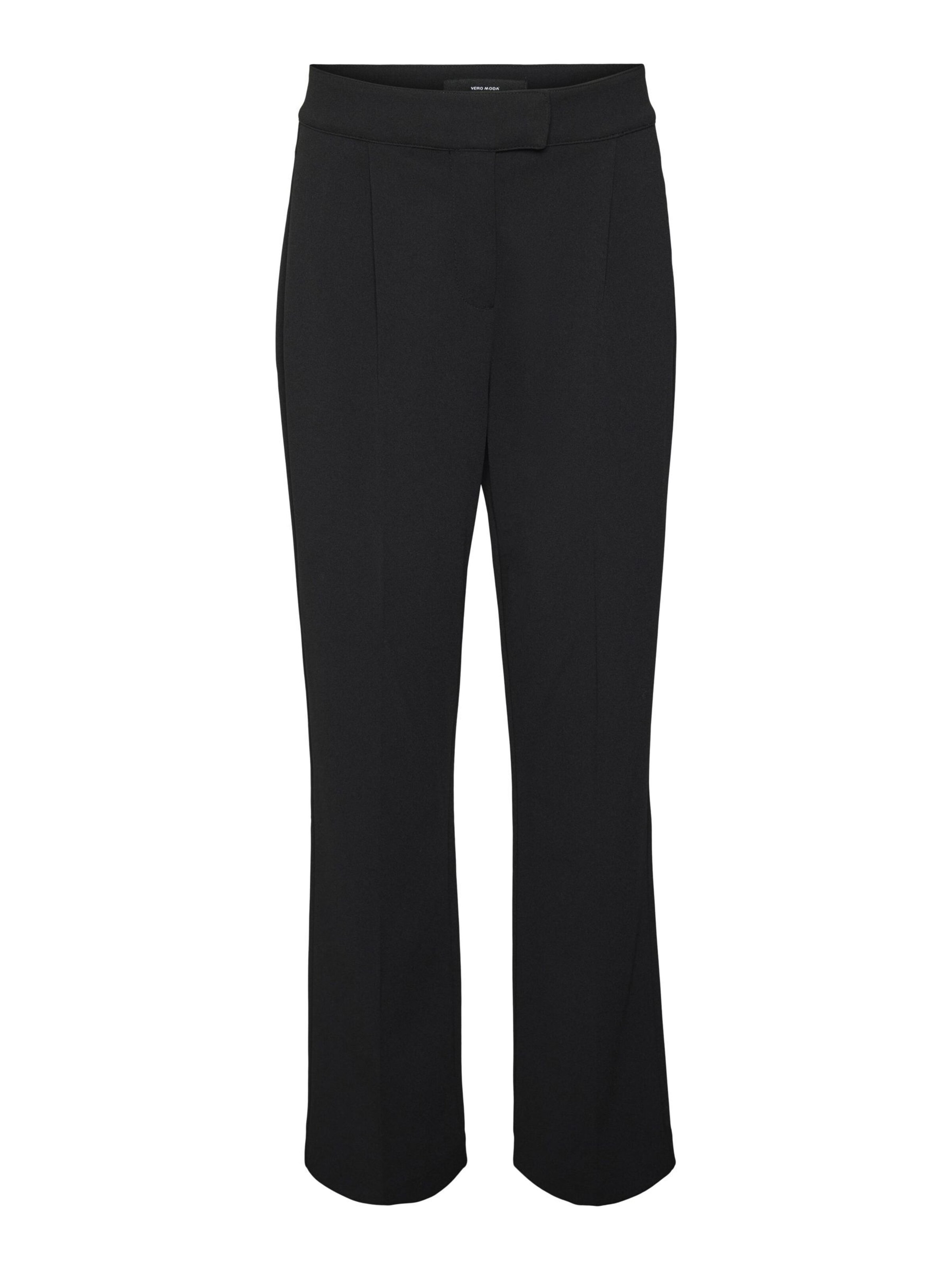 VERO MODA regular Bukser i sort: forside
