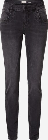 PULZ Jeans Skinny Jeans 'MARY' in Grijs: voorkant