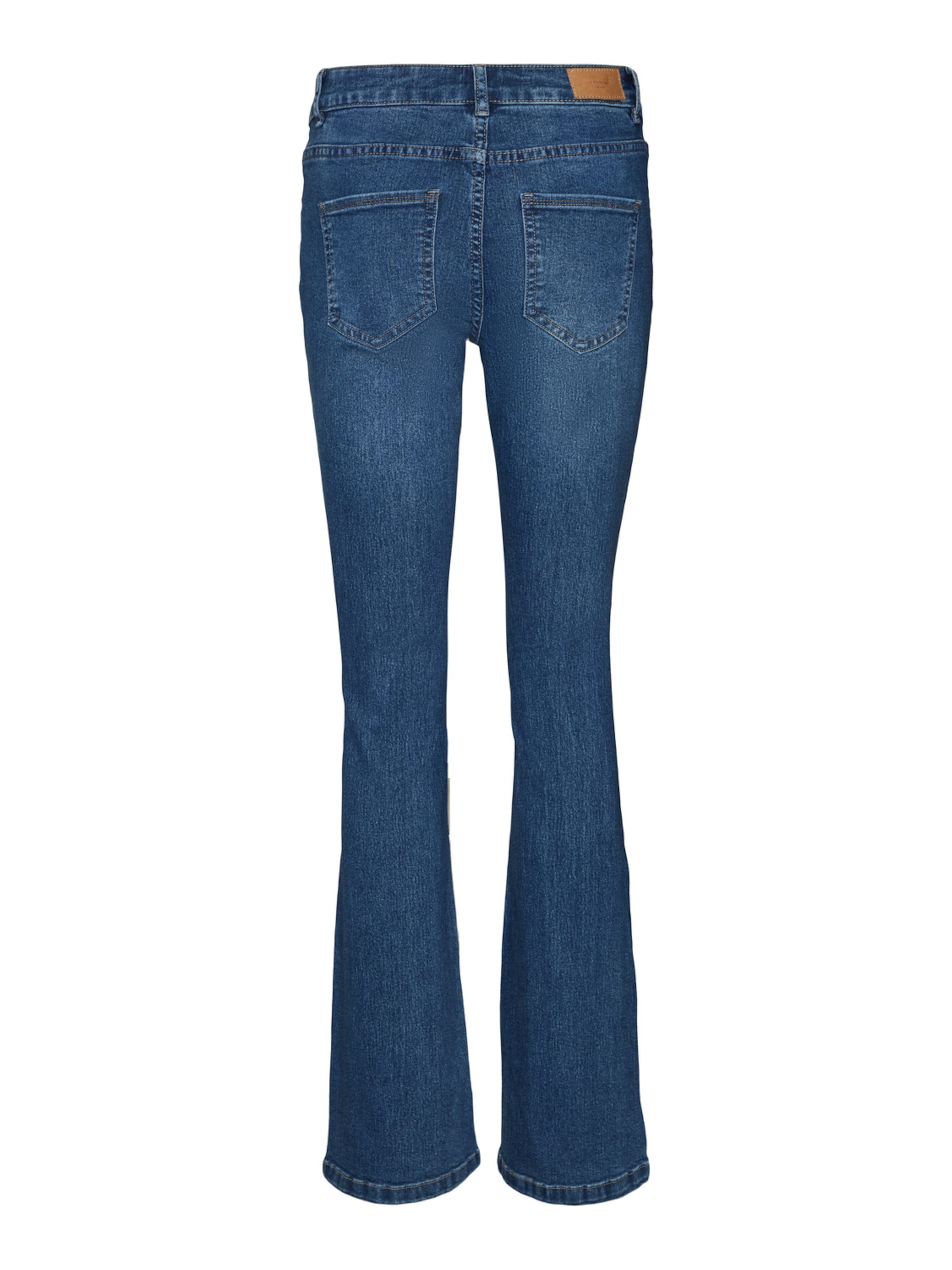 VERO MODA Levenevä Farkut 'Peachy' värissä sininen