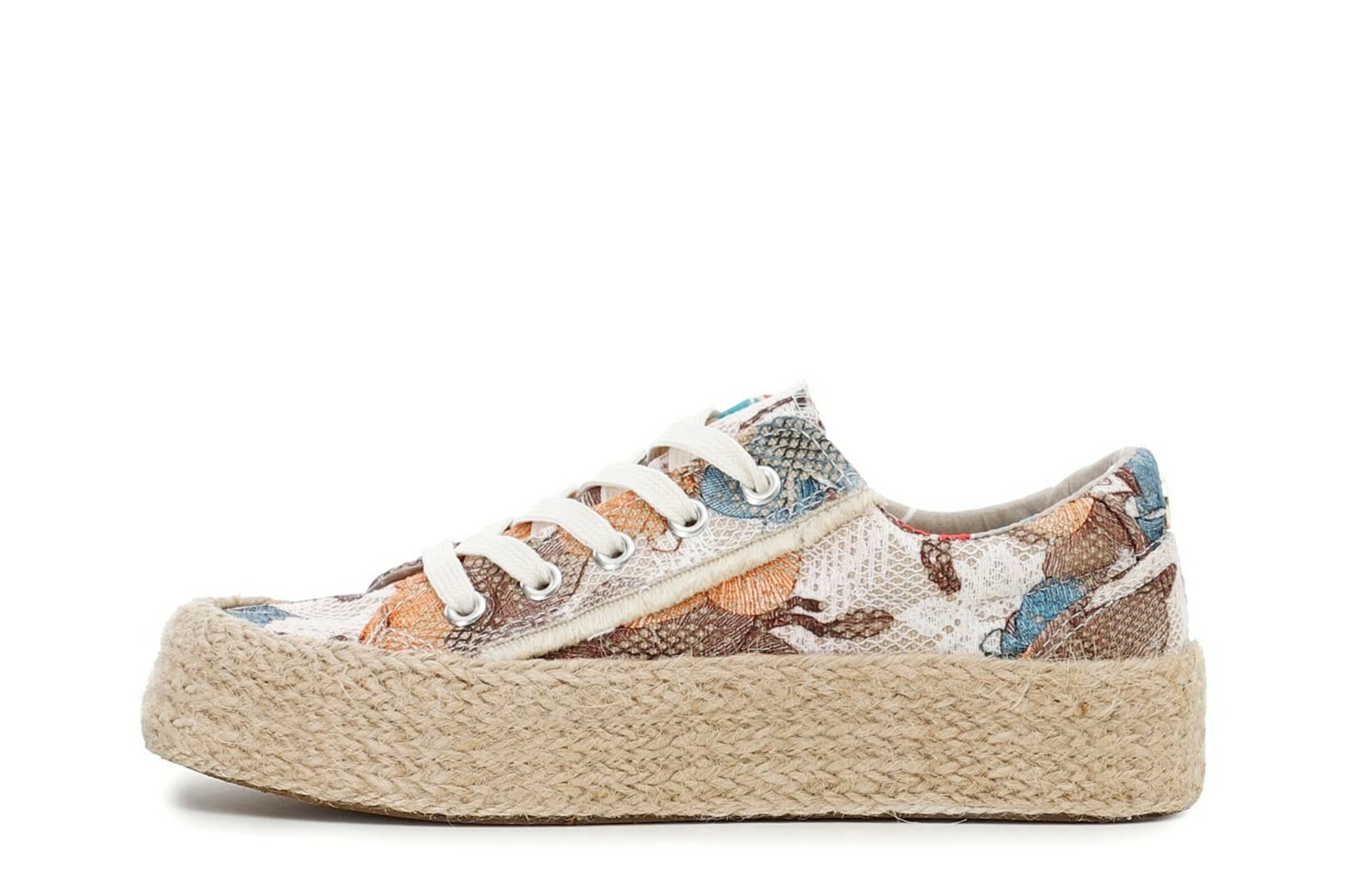CAFÈNOIR Sneaker in Beige: Vorderseite
