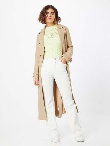 River Island Svetr 'POINTELLE' – zelená