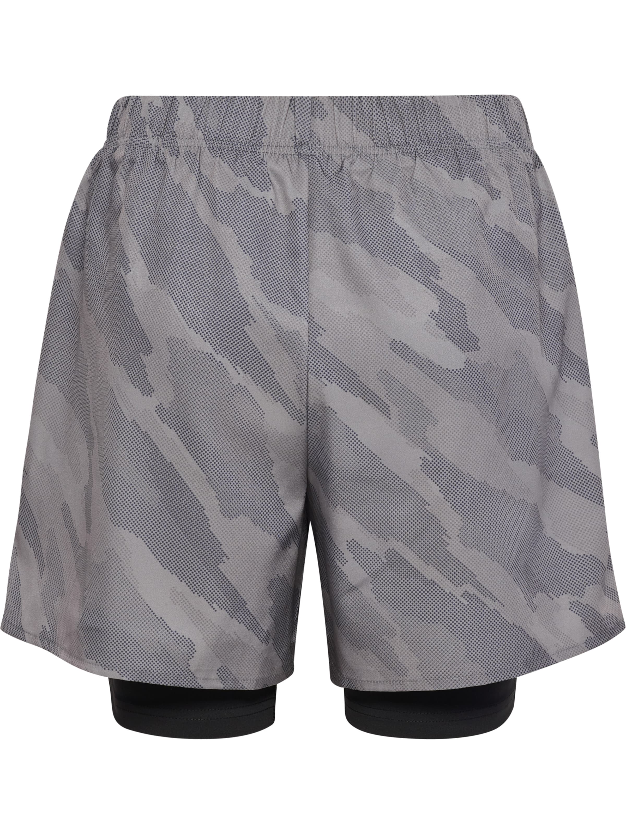 Regular Pantalon de sport Hummel en gris