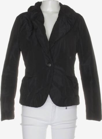Peserico Übergangsjacke M in Schwarz: Vorderseite