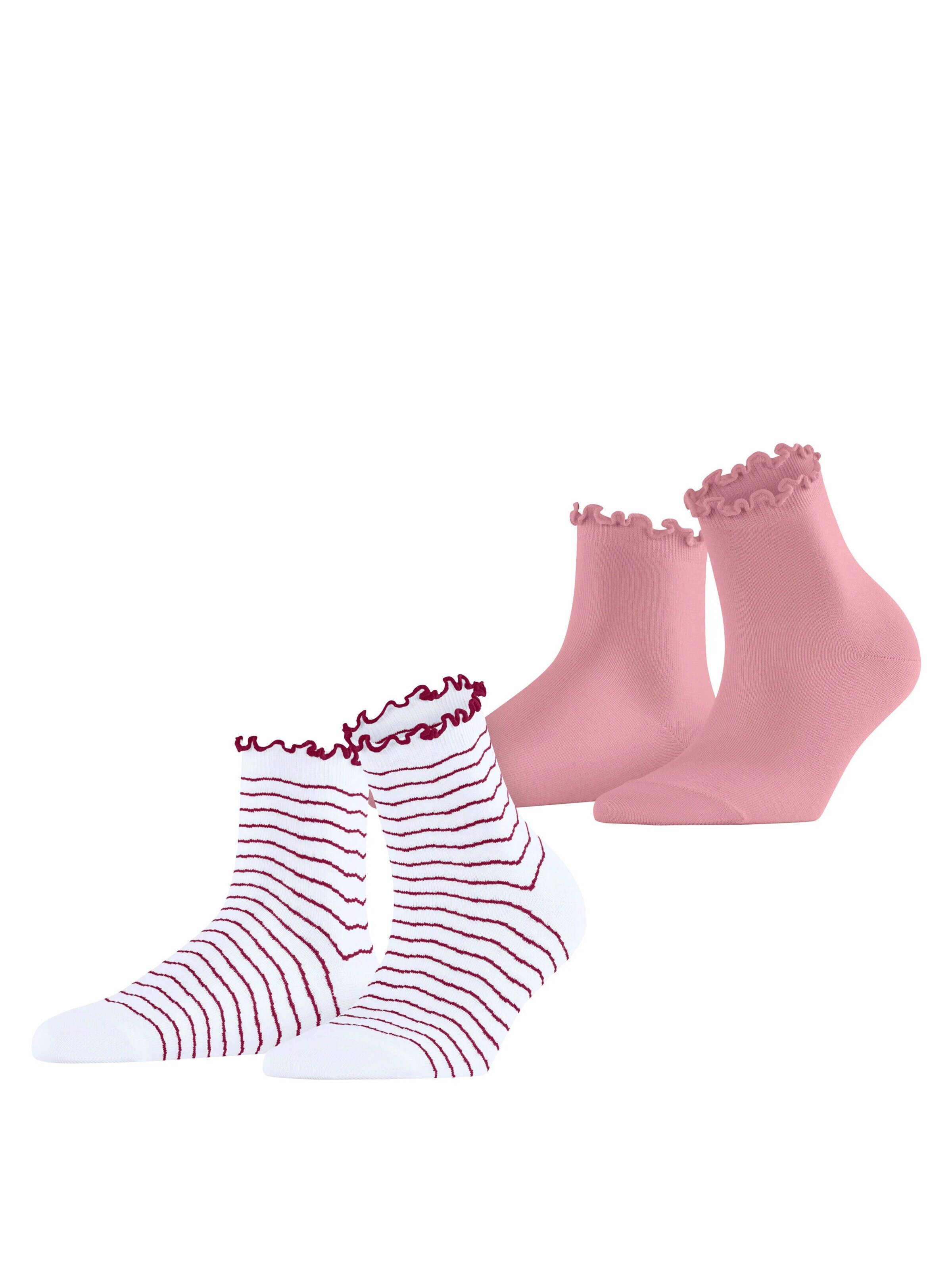 ESPRIT Socken 'Wavy Line 2-Pack'‌‌‌‌‌‌‌ in Mischfarben: Vorderseite