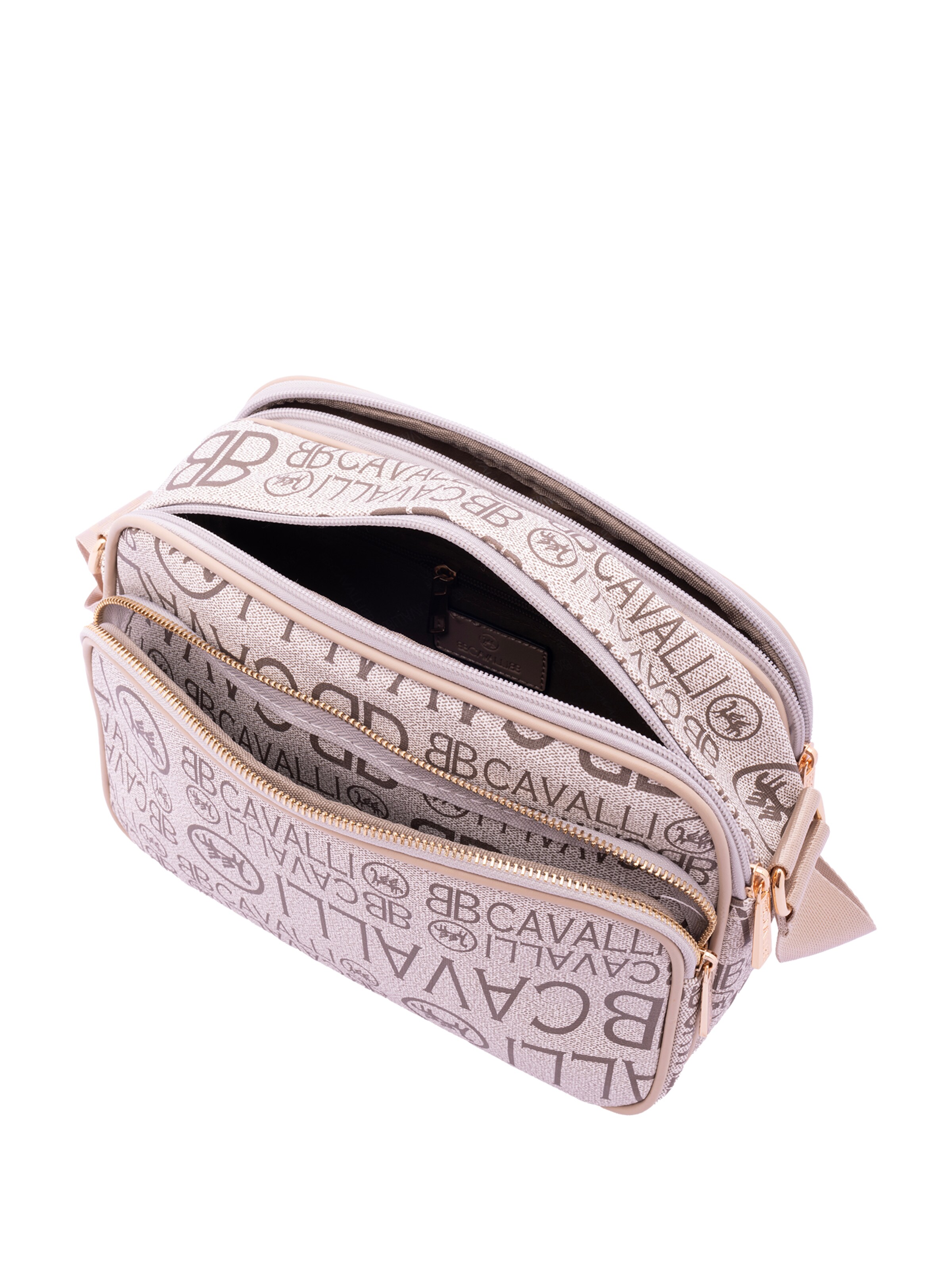 Borsa a tracolla 'Borsa a Tracolla B Cavalli Donna con Zip e Tasche Regolabile 29x18x12 cm' di B. Cavalli in arancione
