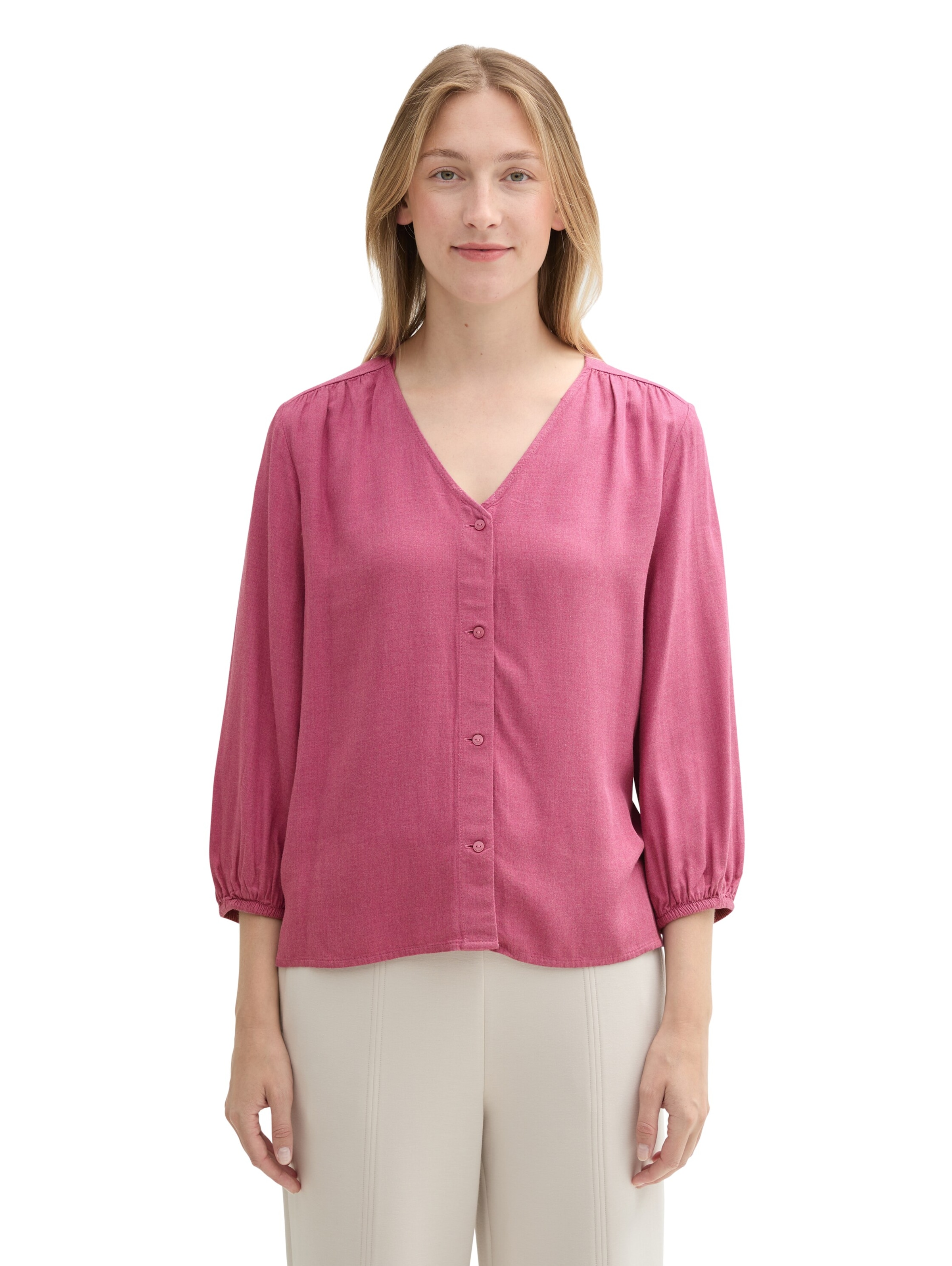 TOM TAILOR Bluse in Pink: Vorderseite
