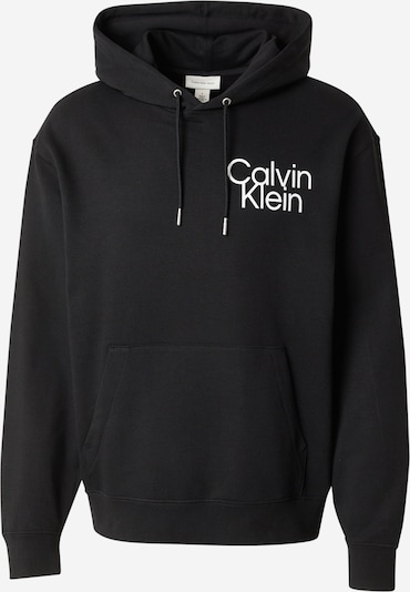 Calvin Klein Sweater majica u crna / bijela, Pregled proizvoda
