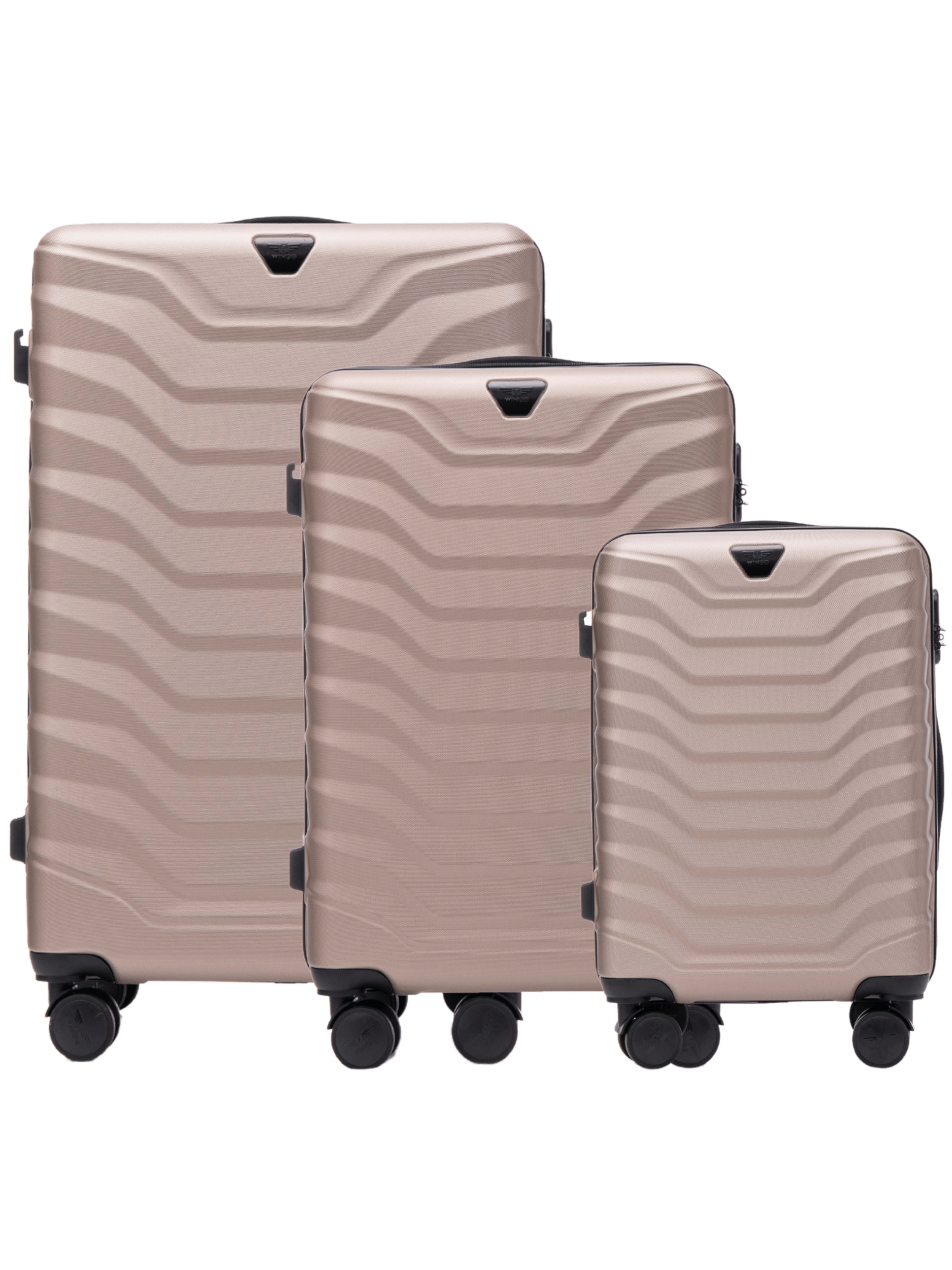 WINGS Cart 'PEAFOWL' in Gold: front