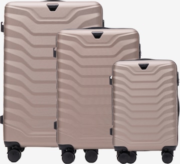 WINGS Trolley 'PEAFOWL' in Gold: Vorderseite