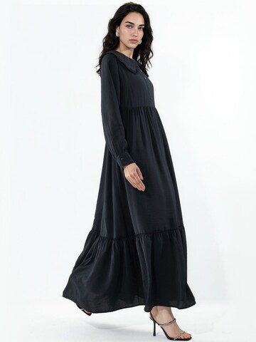 Bigdart Shirt Dress in Black