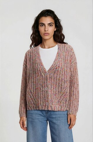 Milano Italy Strickjacke in Beige: Vorderseite
