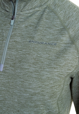 ENDURANCE - Camiseta funcional 'Canna V2' en verde