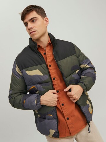 JACK & JONES Winter Jacket 'Chili' in Mixed colors