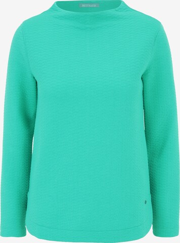 Betty & Co Casual-Shirt mit Turtle Neck in Grün: predná strana