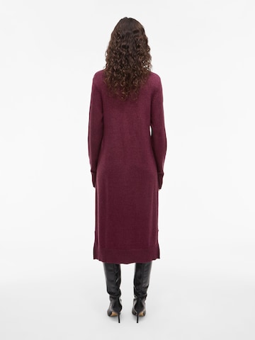 Robes en maille 'VIRIL' VILA en rouge