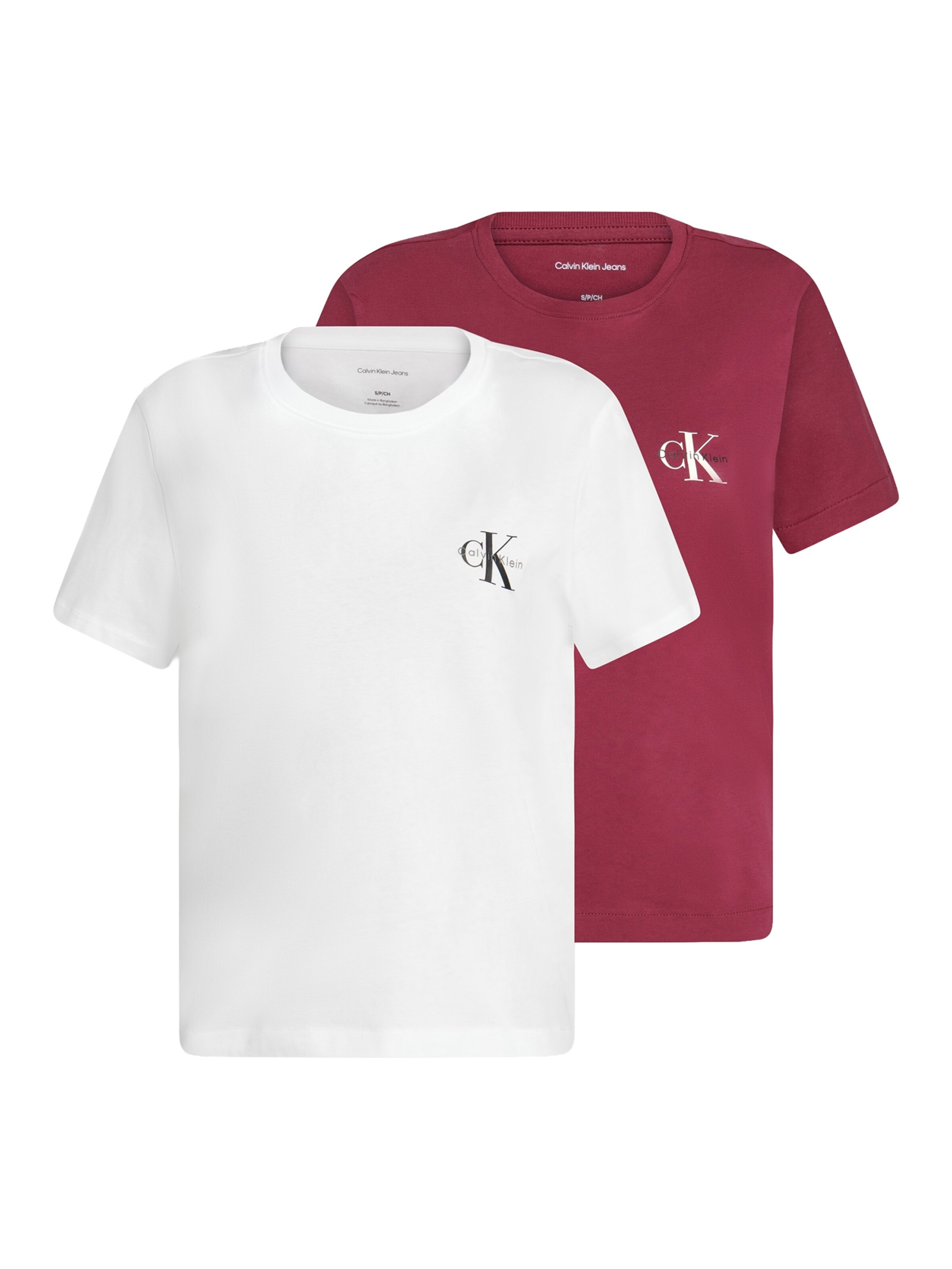 Calvin Klein Jeans Футболка в Красный: спереди