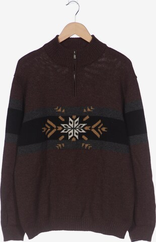BOGNER Sweater & Cardigan in L-XL in Brown: front