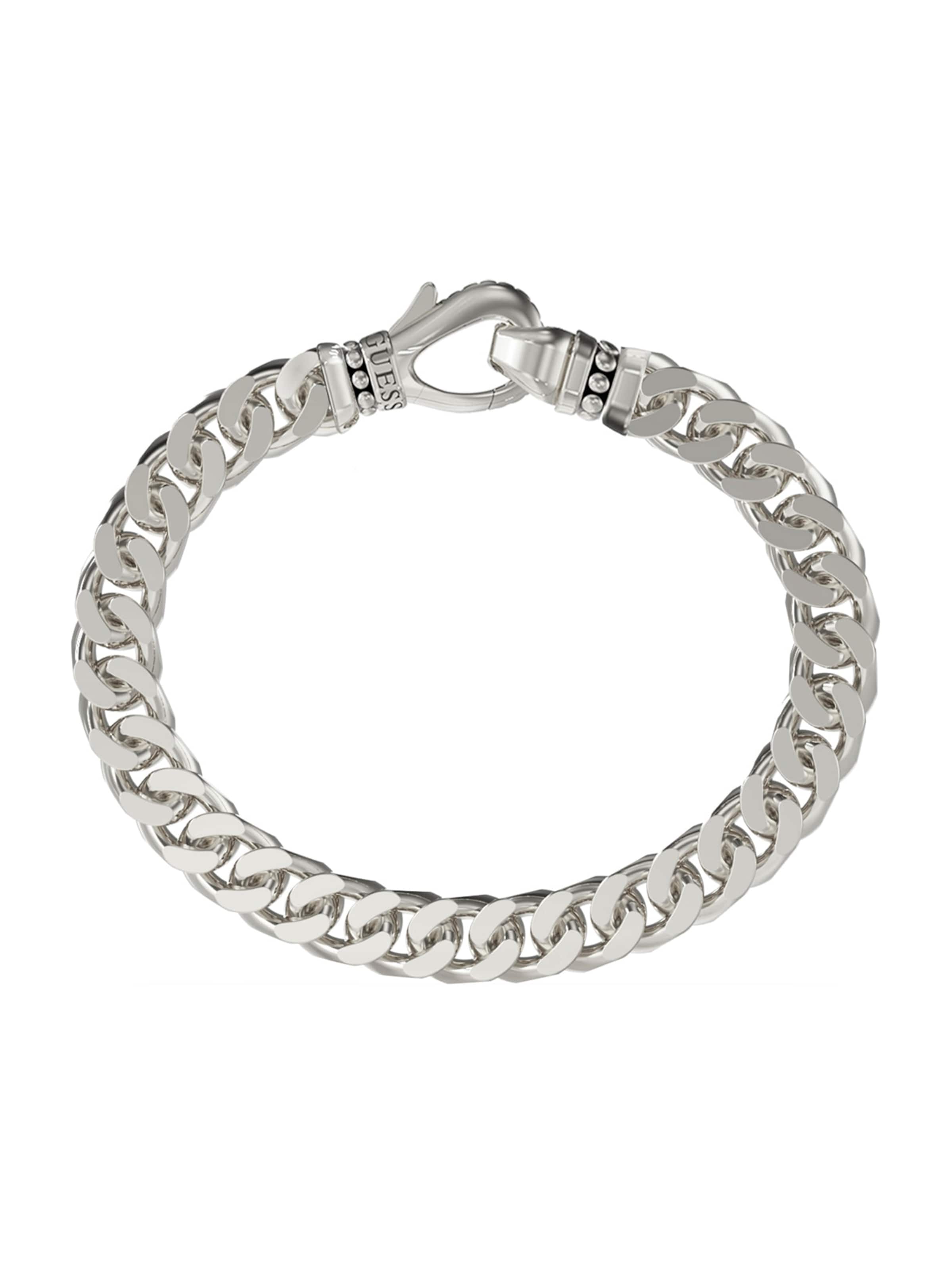 GUESS - Pulsera 'GRUMETTA' en plata: frente