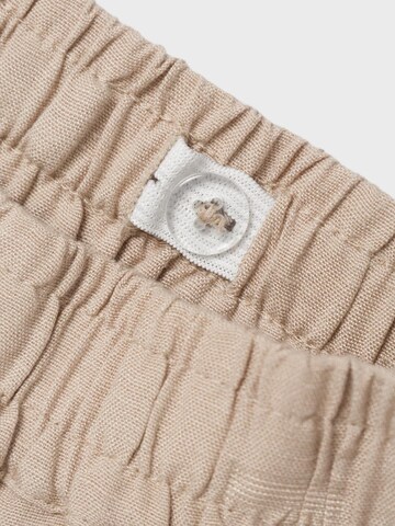 Loosefit Pantaloni 'Faher' di NAME IT in beige