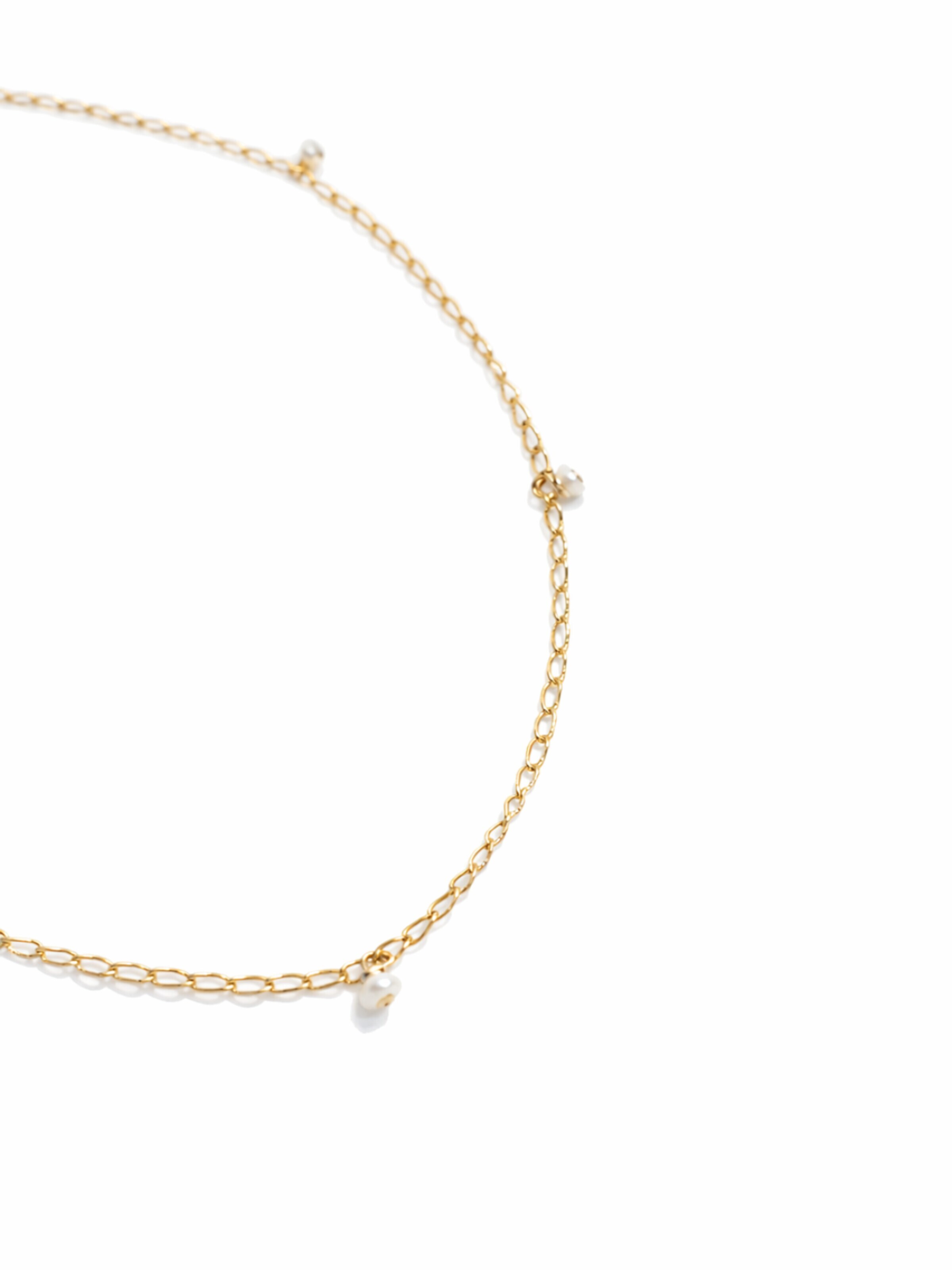 LA MAISON GISEL B. Armband 'Cheville Diana' in Gelb