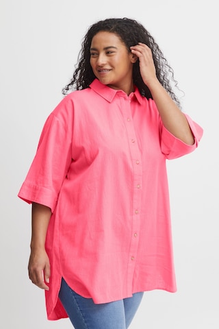 Fransa Blouse 'MADDIE' in Roze: voorkant