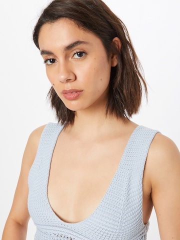 NLY by Nelly Gebreide top in Blauw