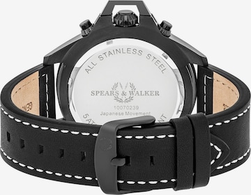 Spears & Walker Analoog horloge in Zwart