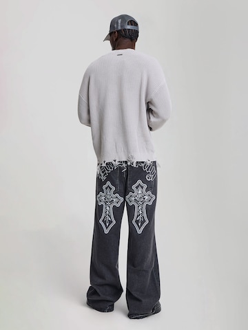 Ed Hardy Loosefit Jeans in Schwarz
