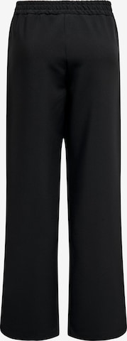 ONLY Szeroka nogawka Spodnie 'MILIAN' w kolorze czarny