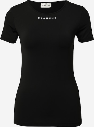 Blanche T-Shirt 'Comfy' in Schwarz: predná strana