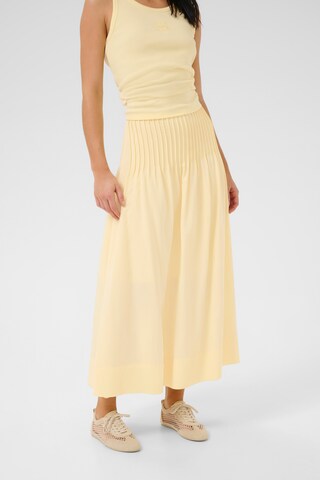 My Essential Wardrobe Skirt 'Gilda' in Yellow: front