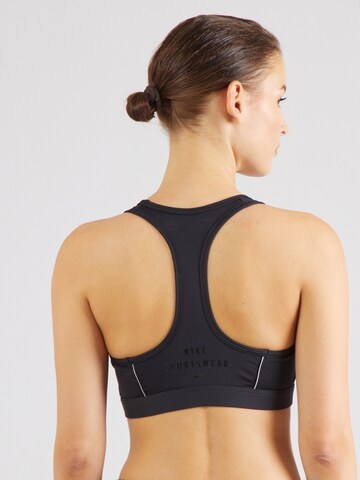 NIKE Bralette Sports bra 'SWSH' in Black